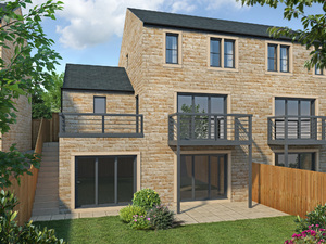 4 bedroom semi-detached home with garage at affordable housing rates in Linthwaite, Huddersfield