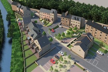 Empire Works - a development of new homes in Slaithwaite, Huddersfield, by house builder SB Homes